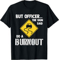 Tricou amuzant burnout