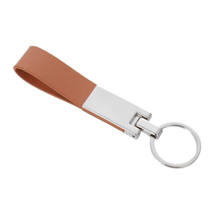 Breloc din piele și metal KeyLux