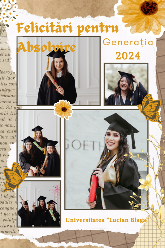 tablou absolvire colaj