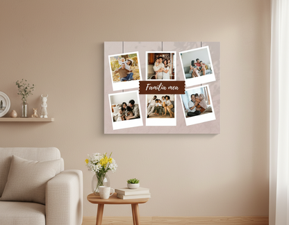 Tablou Familie cu 6 Fotografii