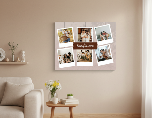 Tablou Familie cu 6 Fotografii