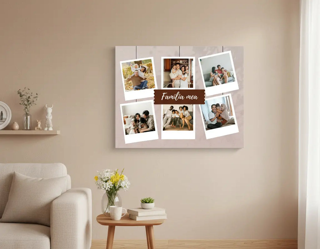 Tablou Familie cu 6 Fotografii