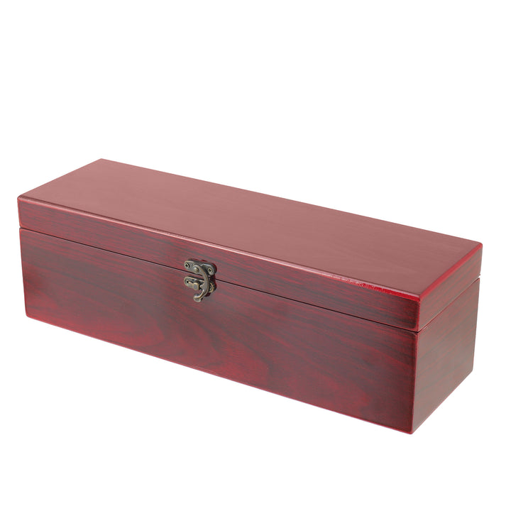 Cutie premium cadou din lemn cu accesorii pentru vin