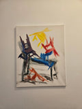 Tablou canvas pictat "Dans"