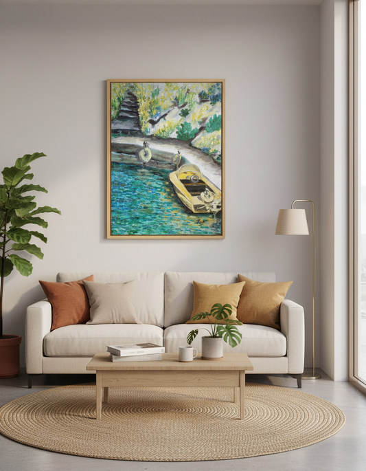 Tablou Evadare pictat manual de un artist