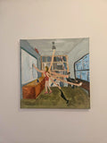 Tablou canvas pictat â€žFemeia idealÄƒâ€