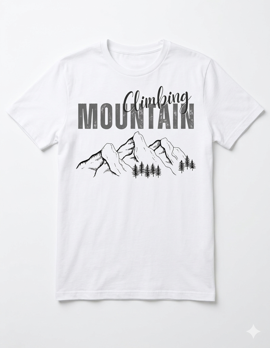 Tricou Climbing Mountain