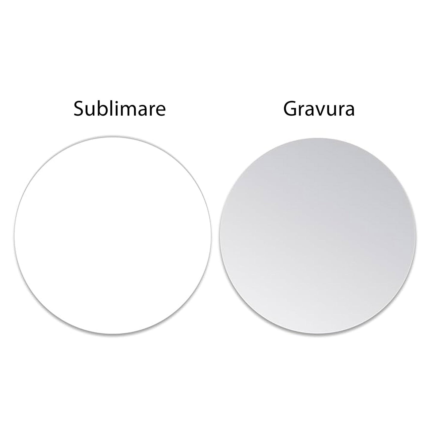 Glob insertie foto / sublimare FULG pentru brad