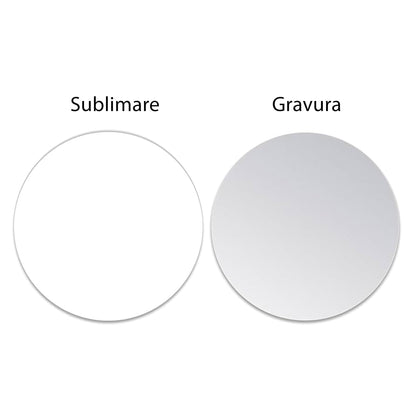 Glob insertie foto / sublimare FULG pentru brad