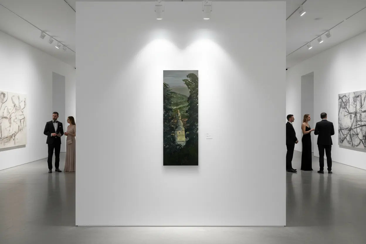 Tablou canvas pictat „Lumina"