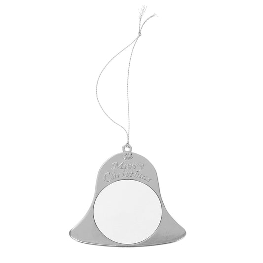 Ornament metalic de brad CLOPOȚEL - personalizabil