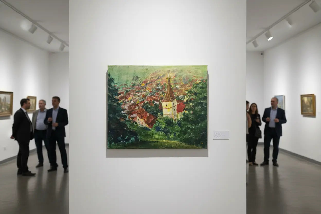 Tablou canvas pictat "Perspective"