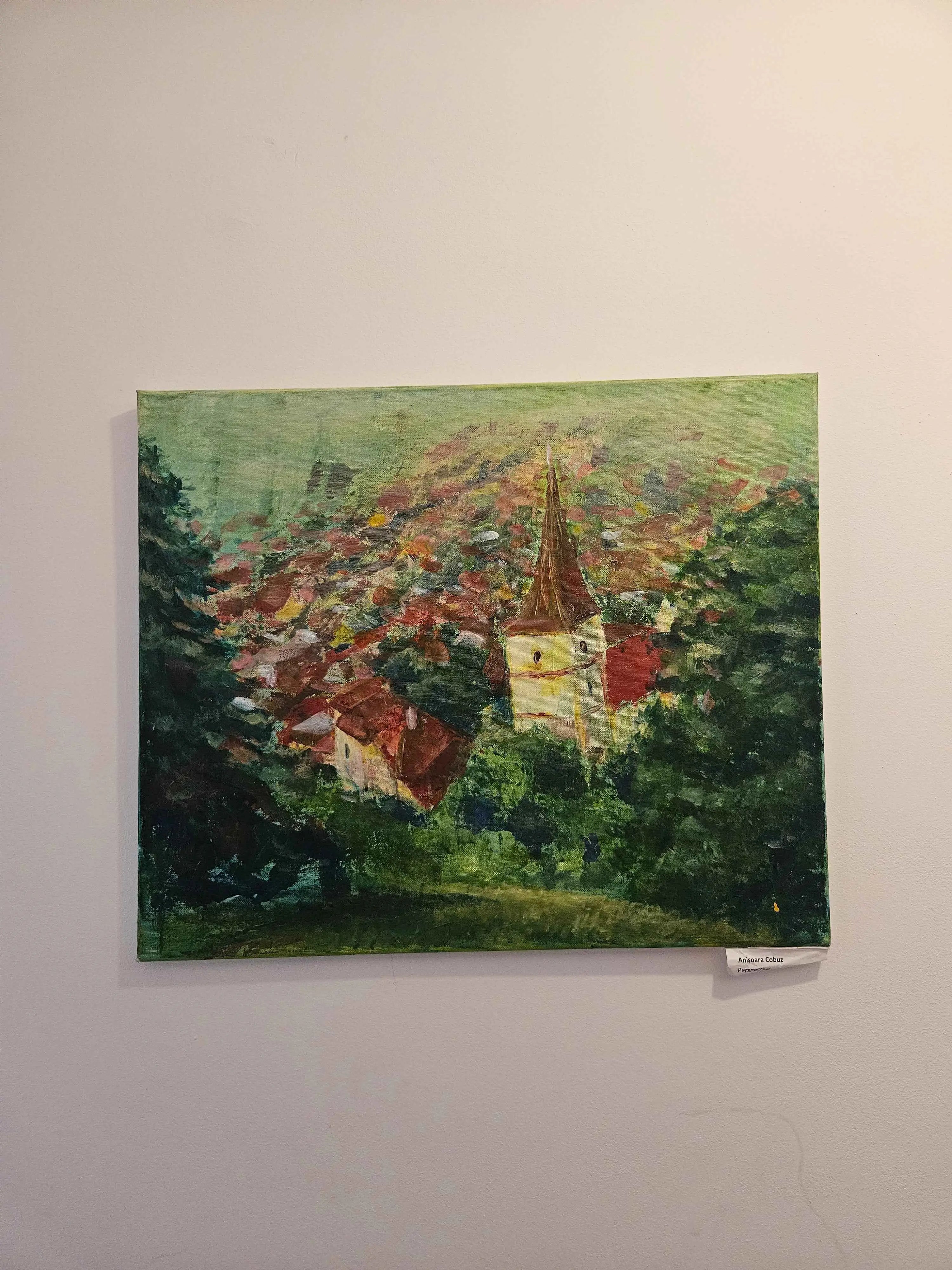 Tablou canvas pictat "Perspective"