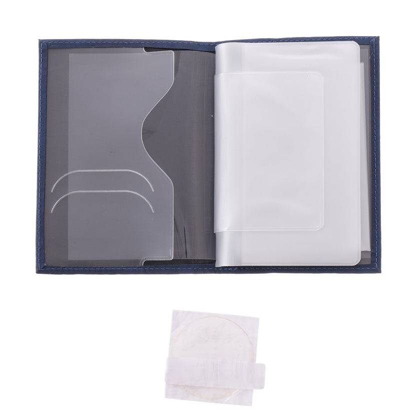 Portofel acte auto albastru marin