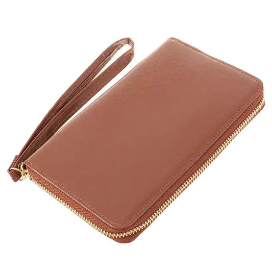 Portofel pentru acte din piele maro