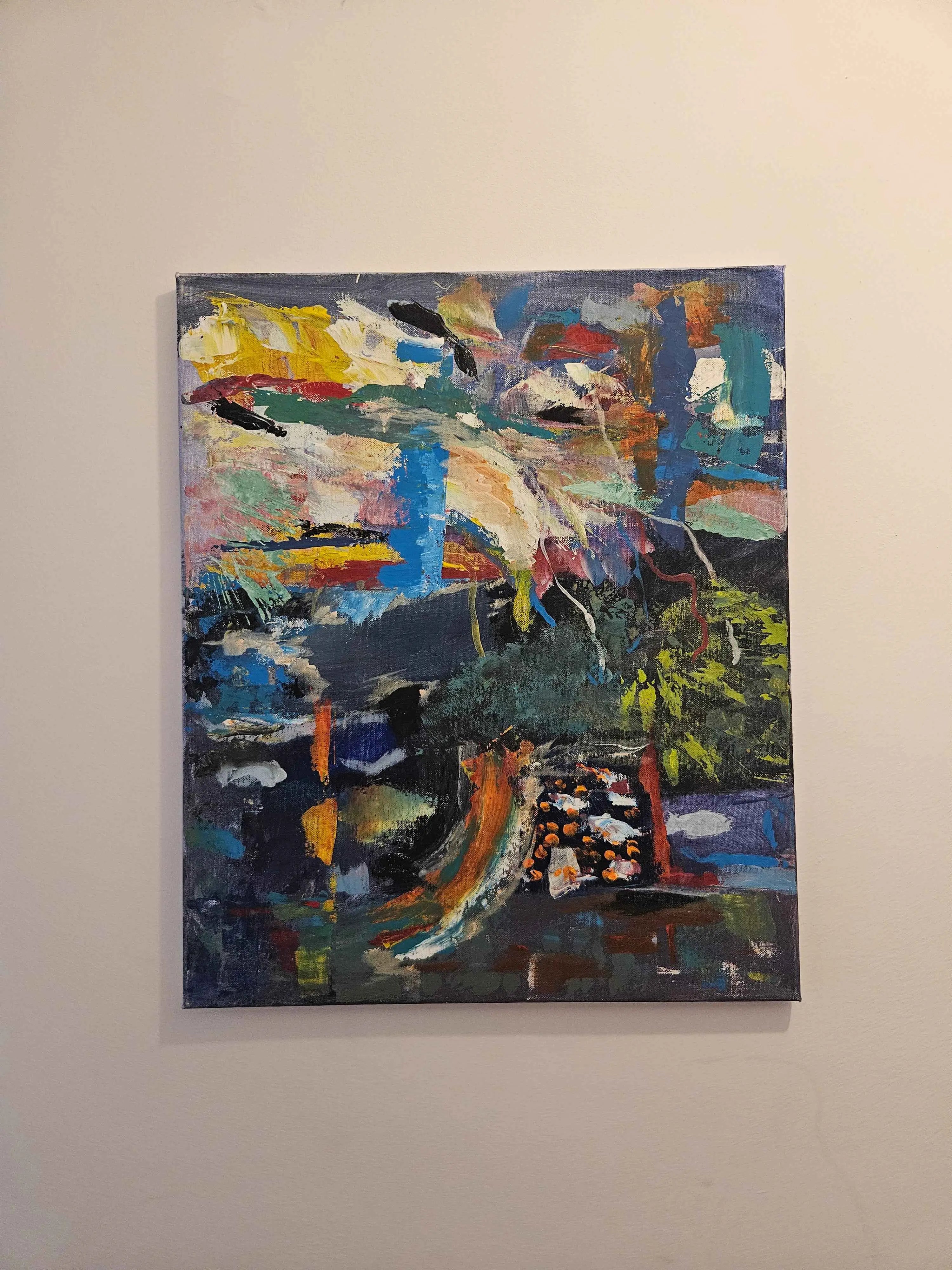 Tablou canvas pictat "Pune-l cum vrei"