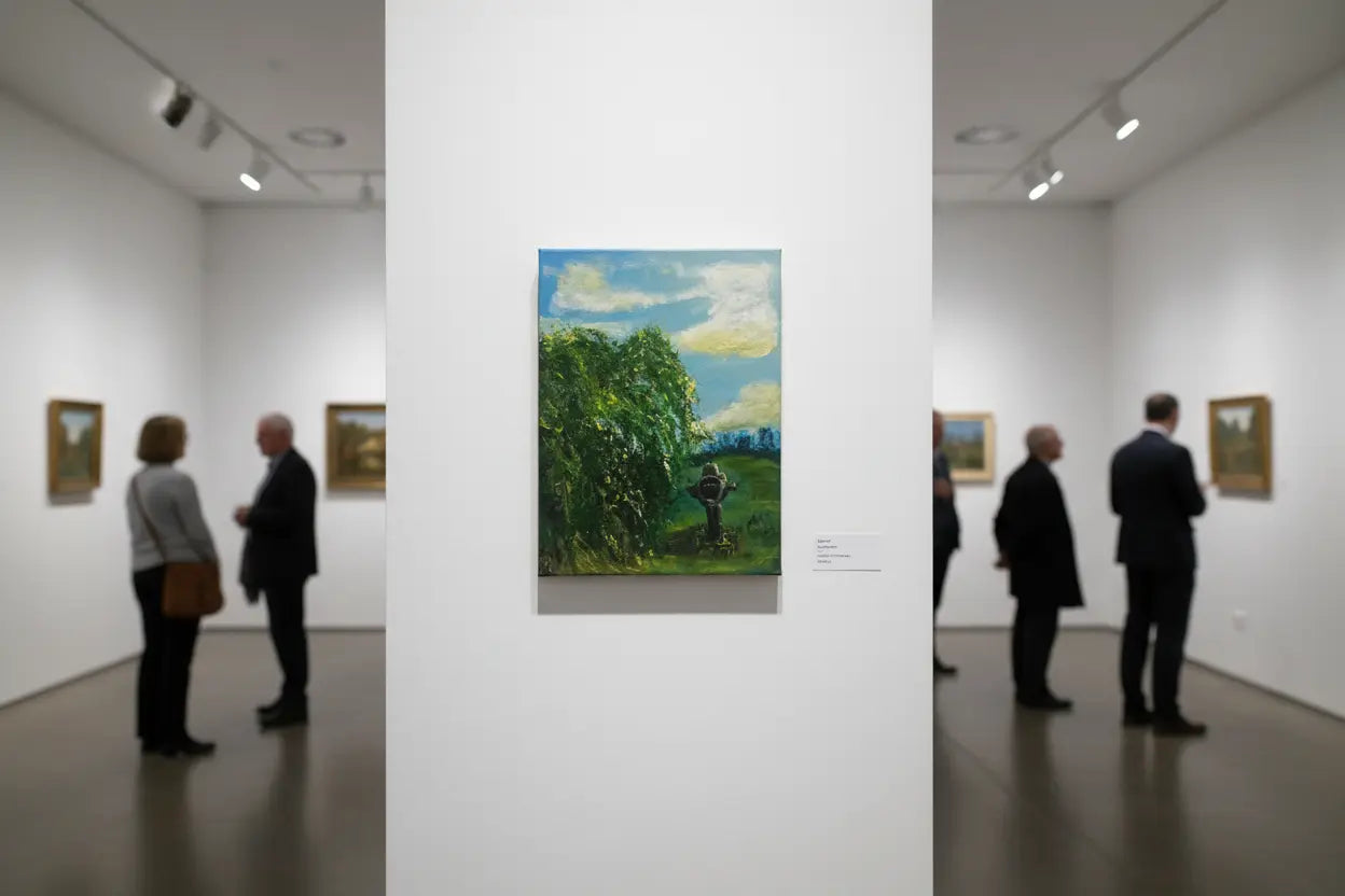 Tablou canvas pictat "Salcia"