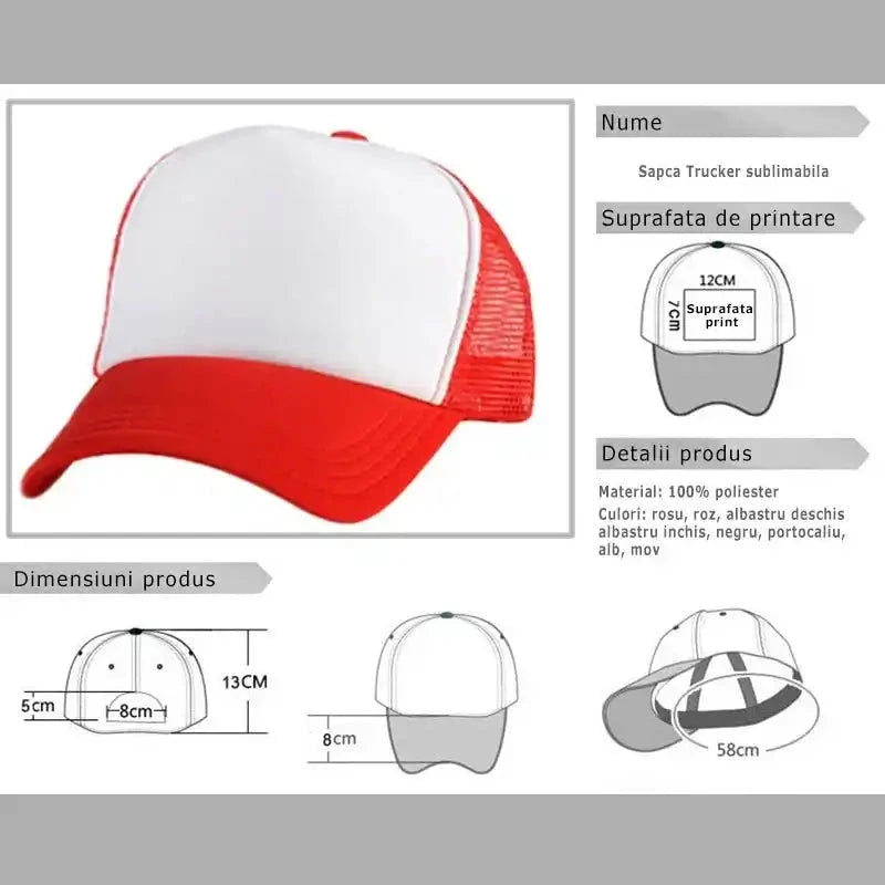 È˜apcÄƒ PersonalizatÄƒ Trucker - AutoCadou