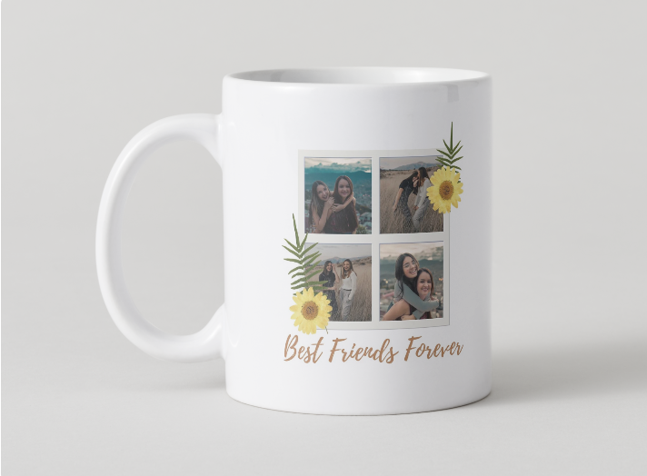 cana personalizata best friends forever