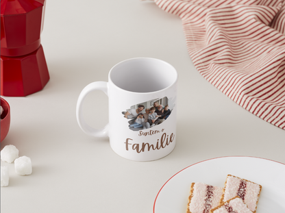 cana personalizata suntem o familie