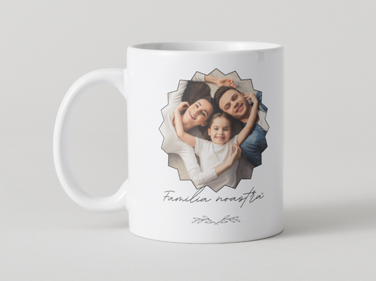 cana personalizata familia noastra