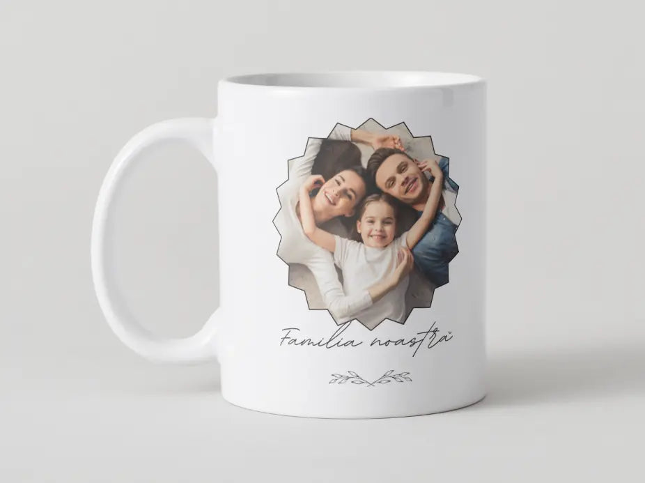 cana personalizata familia noastra