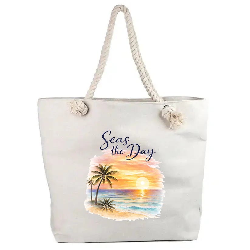 geanta de plaja Seas the Day
