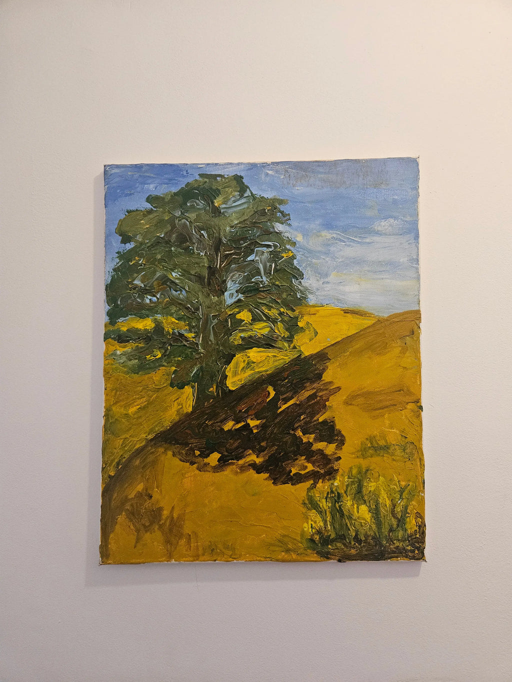 Tablou canvas pictat "SingurÄƒtate"