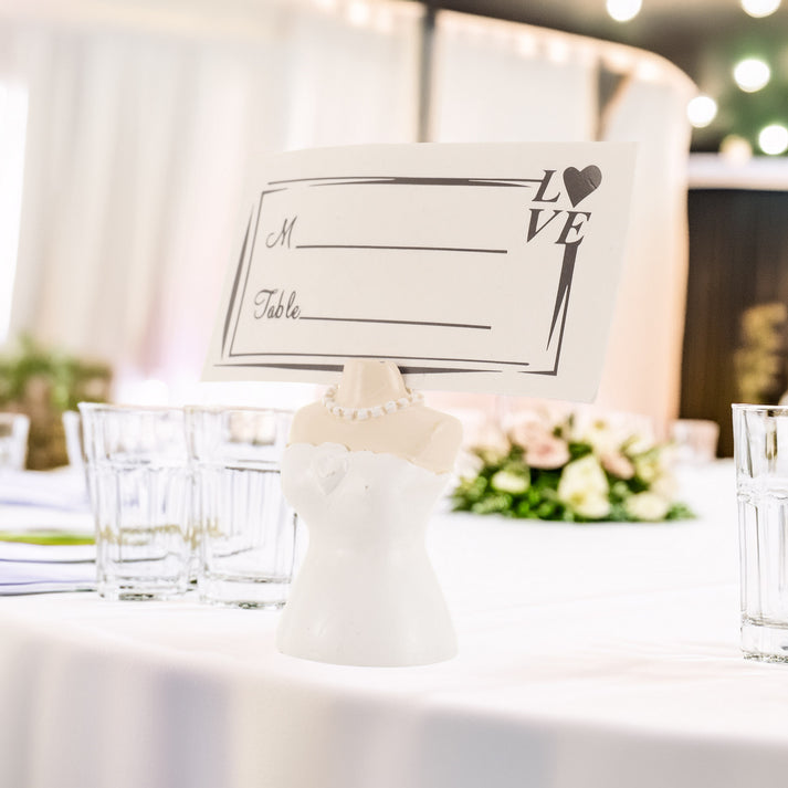 Suport metalic numere de masa si place card - MIREASA