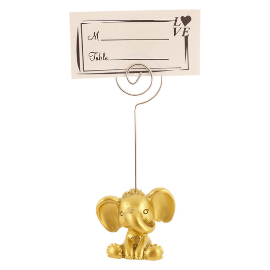 Suport metalic numere de masă și place card - ELEFANT