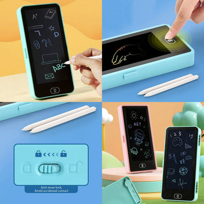 Penar cu tabletă de desenat LCD în formă de telefon