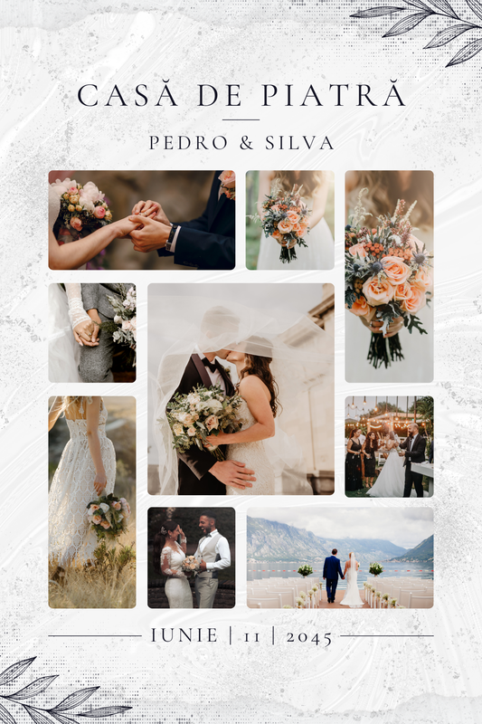 Tablou Nuntă - 9 imagini Casă De Piatră