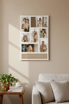 Tablou Familie Colaj 7 Fotografii Momente de Familie