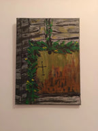 Tablou canvas pictat "Toaca"