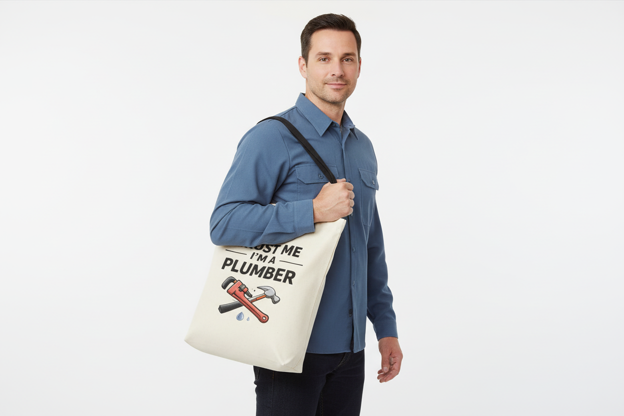 GeantÄƒ Tote Trust Me I'm A Plumber