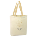 geanta tote trust your light maner alb