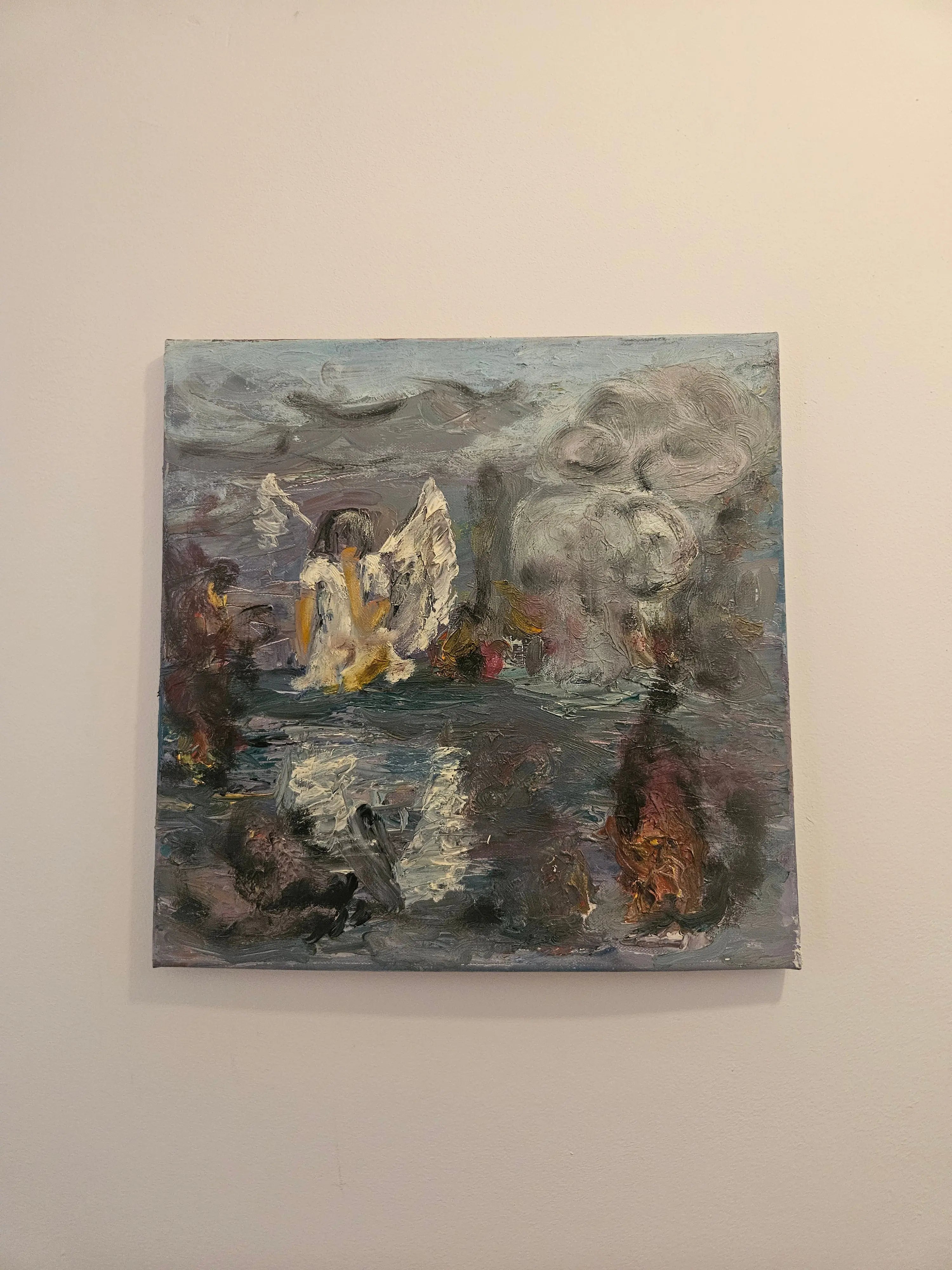 Tablou canvas pictat "Un înger"