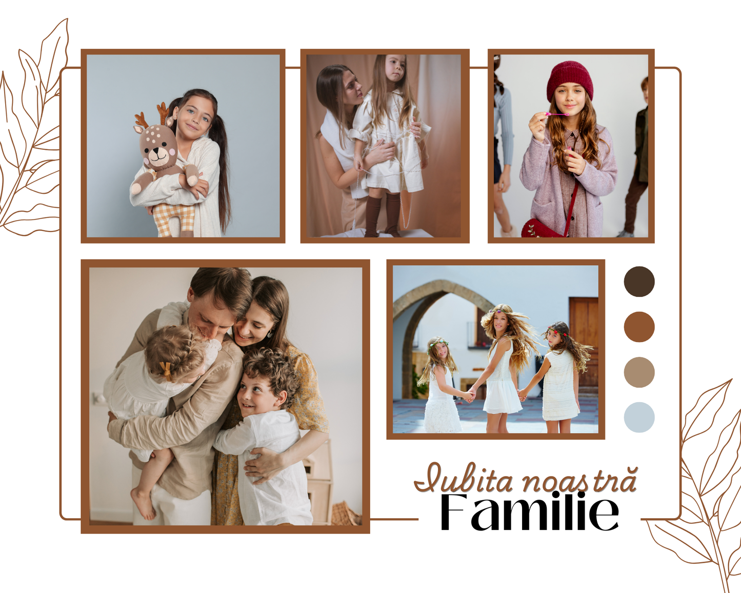 tablou familie colaj