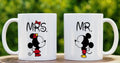Set căni Mr. Mickey și Mrs. Minnie