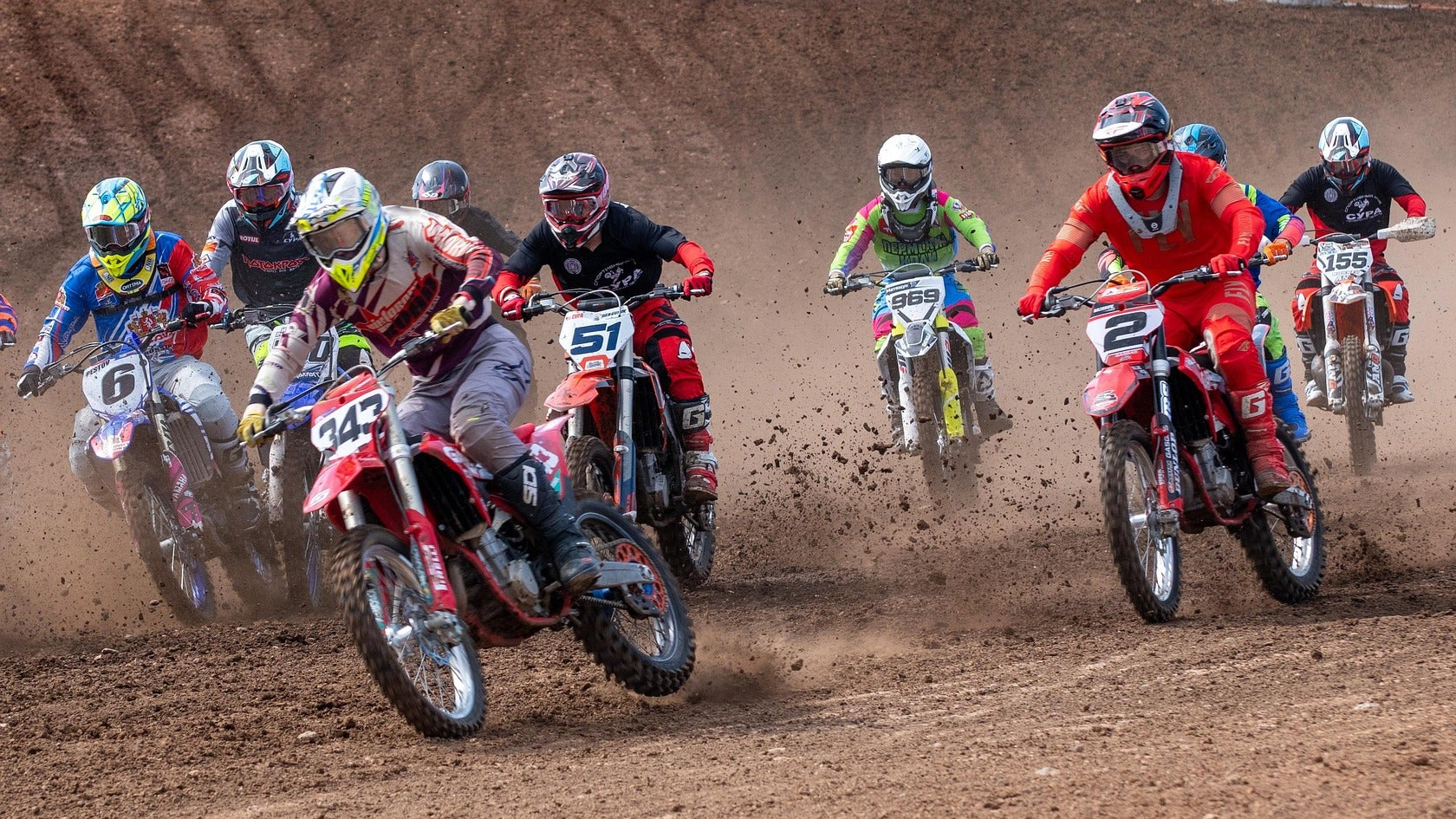 Tablou Canvas Motocross