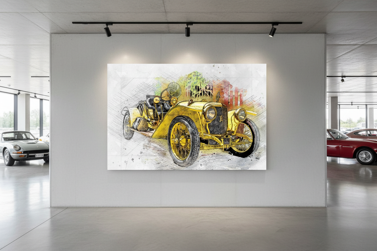 Tablou Canvas Mașină Vintage