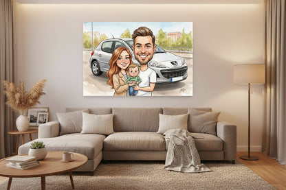 caricaturi personalizate