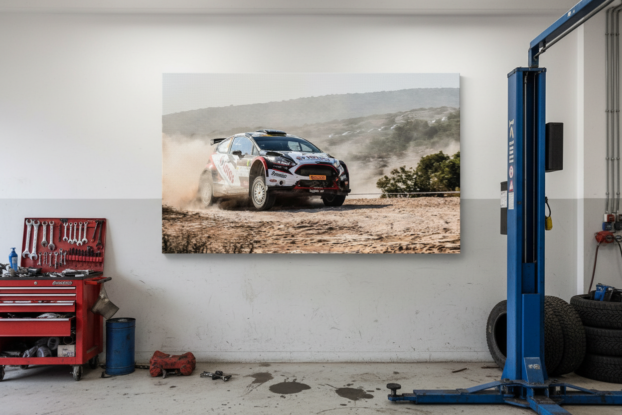 Tablou Canvas Mașină Rally