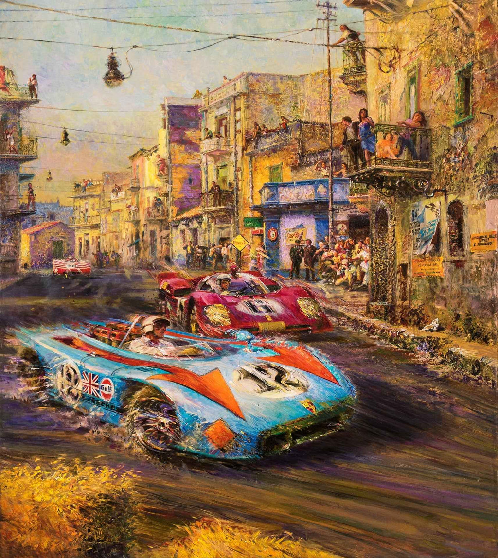 Tablou Canvas Curse Auto Vintage Ã®n OraÈ™