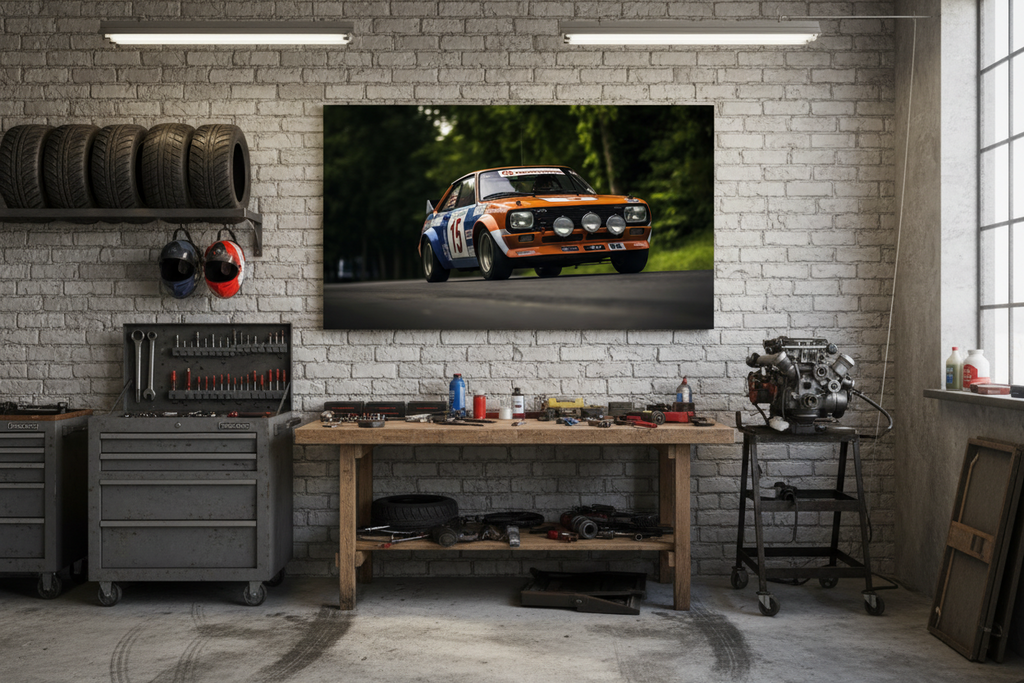 Tablou Canvas MaÈ™inÄƒ Rally ClasicÄƒ