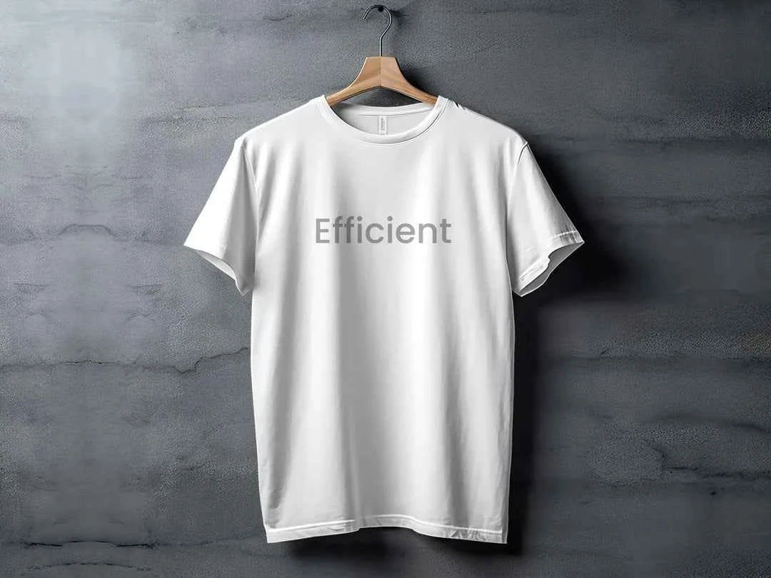Tricou cu mesaj Efficient