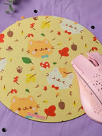Mousepad personalizat rotund