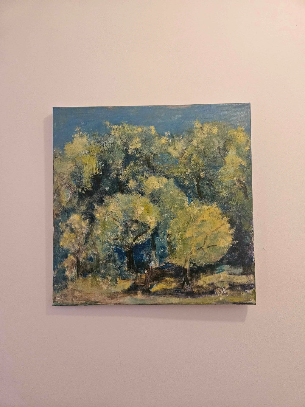Tablou canvas pictat â€žLivadaâ€