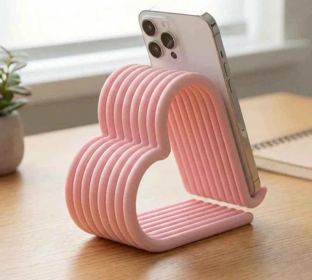 Suport de telefon - formÄƒ de inimÄƒ