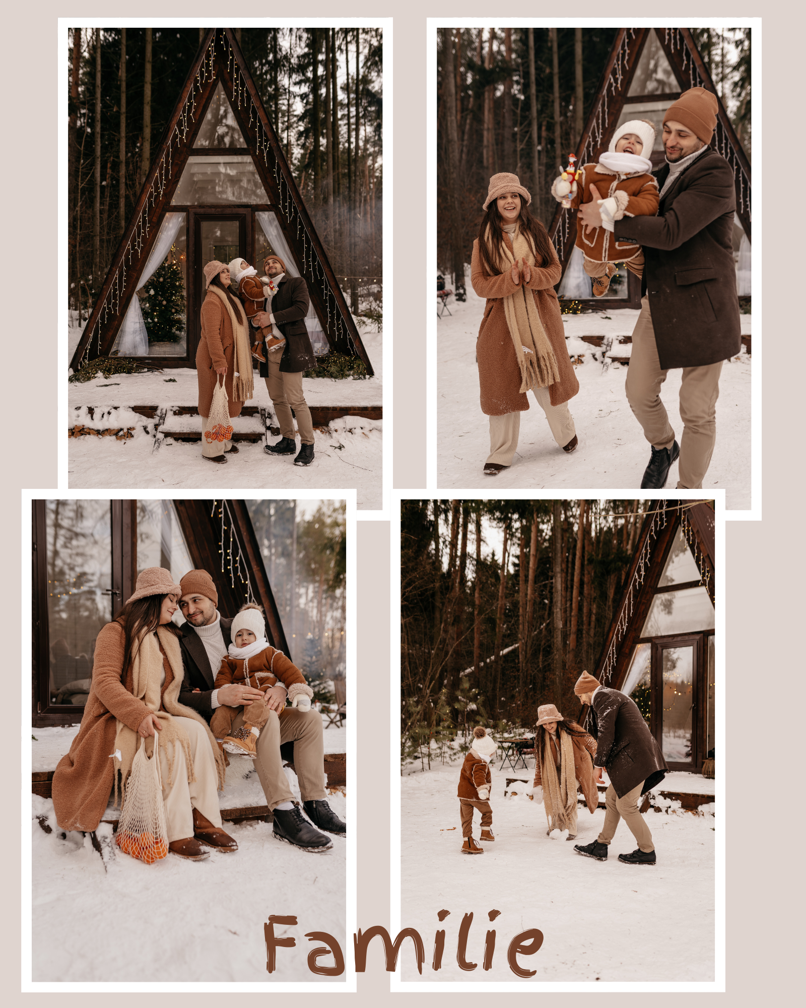 tablou colaj de familie